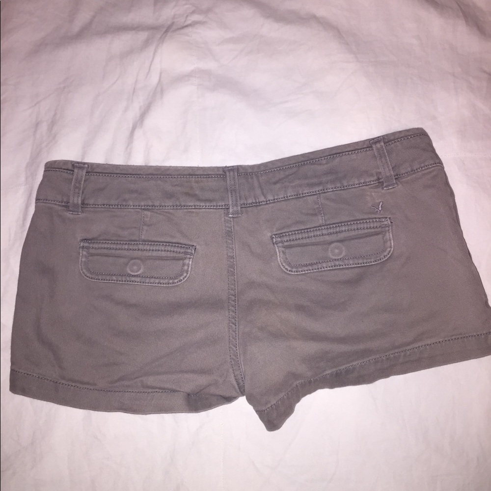 Size 2 American eagle. Grey. Hardly worn